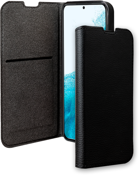 BIGBEN Wallet Folio Case Schwarz für Samsung Galaxy S23
