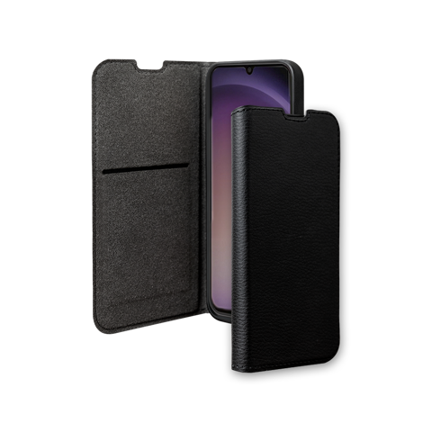 BIGBEN Wallet Folio Case Schwarz für Samsung Galaxy S24 Ultra