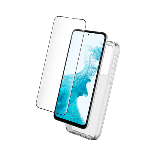 BIGBEN Pack: TPU Case + 2.5D Tempered Glass für Samsung Galaxy S23