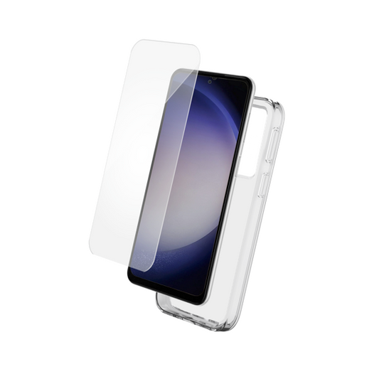 BIGBEN Pack: TPU Case + 2.5D Tempered Glass für Samsung Galaxy S24