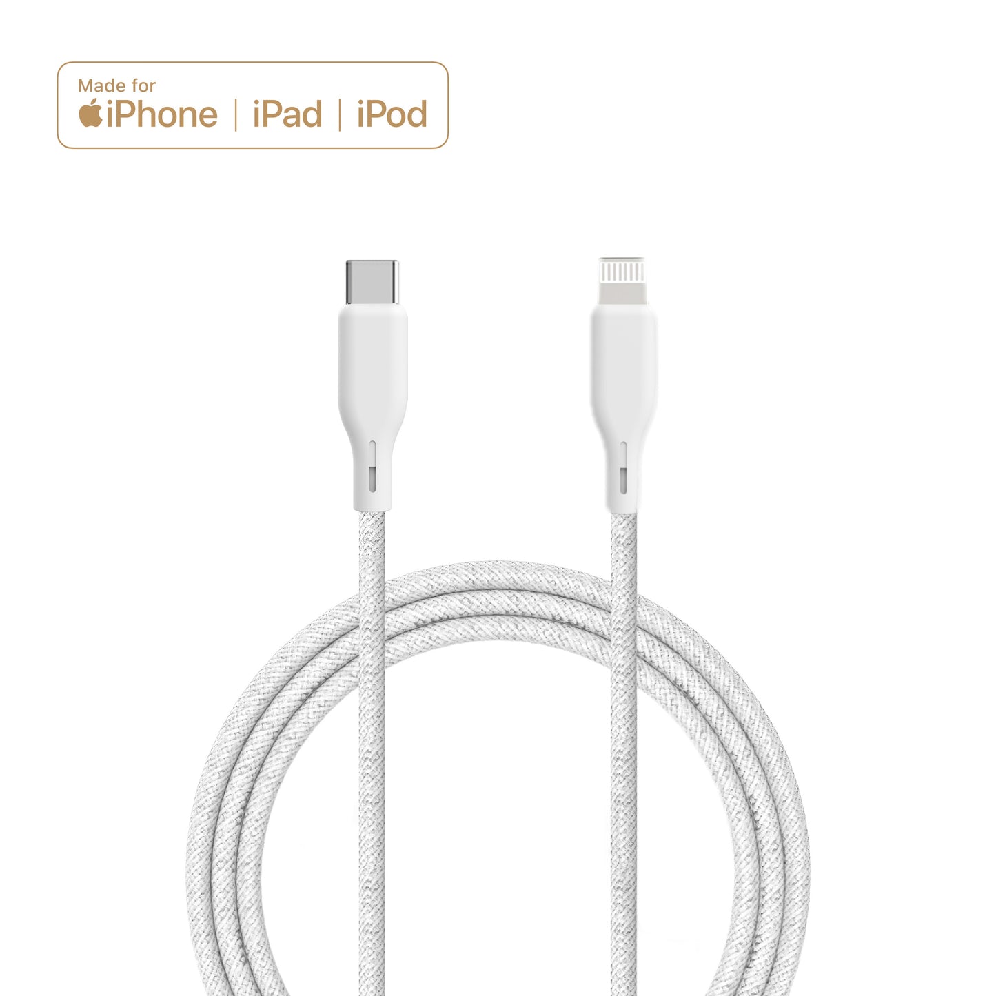 ËSSENTIALS MFI Lightning to USB-C Cable