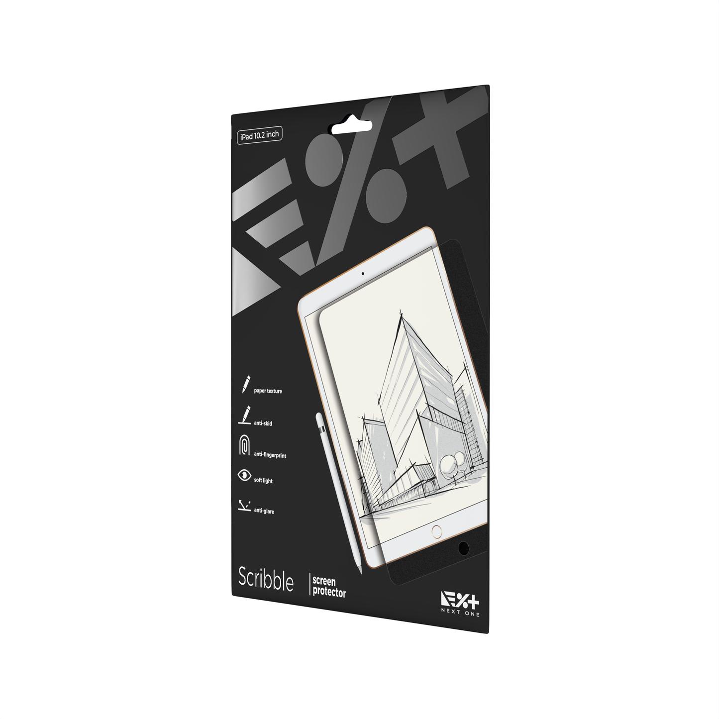 NEXT.ONE Scribble Paper Screen Protector - iPad 10.2" (2021)