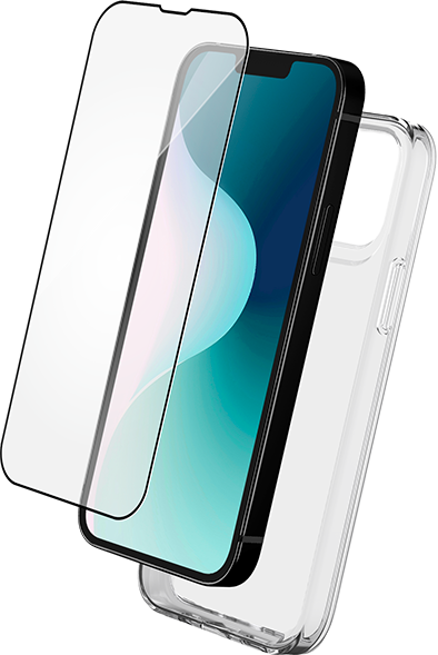 Bigben Pack: TPU Case + 2.5D Temp Glass transparent