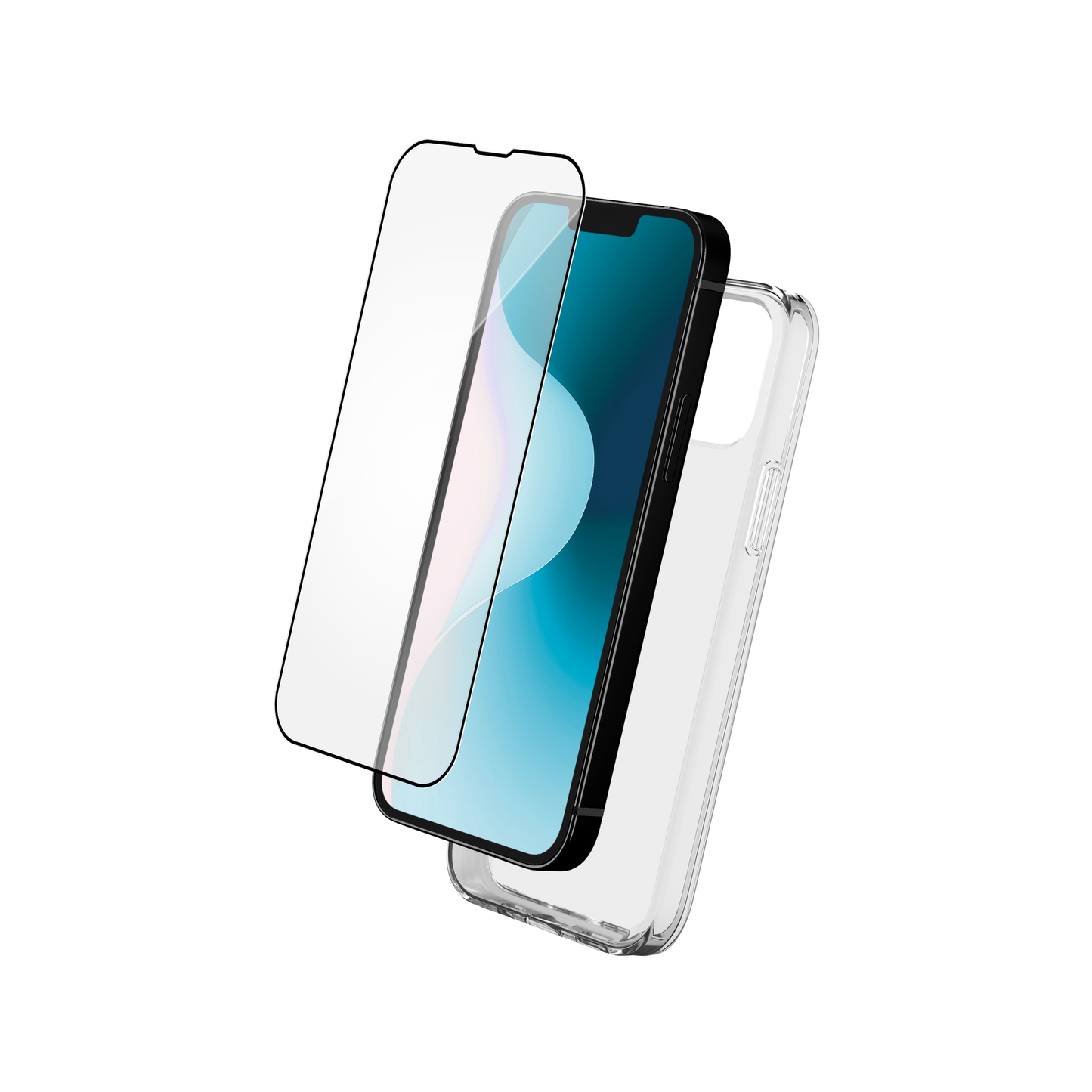 Bigben Pack: TPU Case + 2.5D Temp Glass transparent