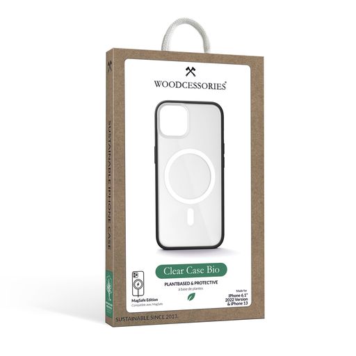 Woodcessories Clear Case mit MagSafe für iPhone 15 Plus