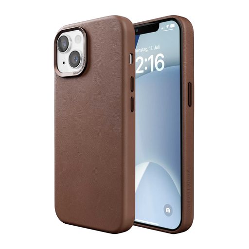 Woodcessories Bio Leather MagSafe Case für iPhone 15