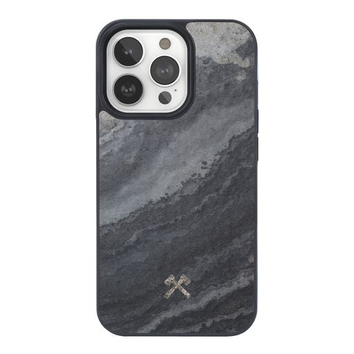 Woodcessories Bumper Stone Case MagSafe für iPhone 15 Pro