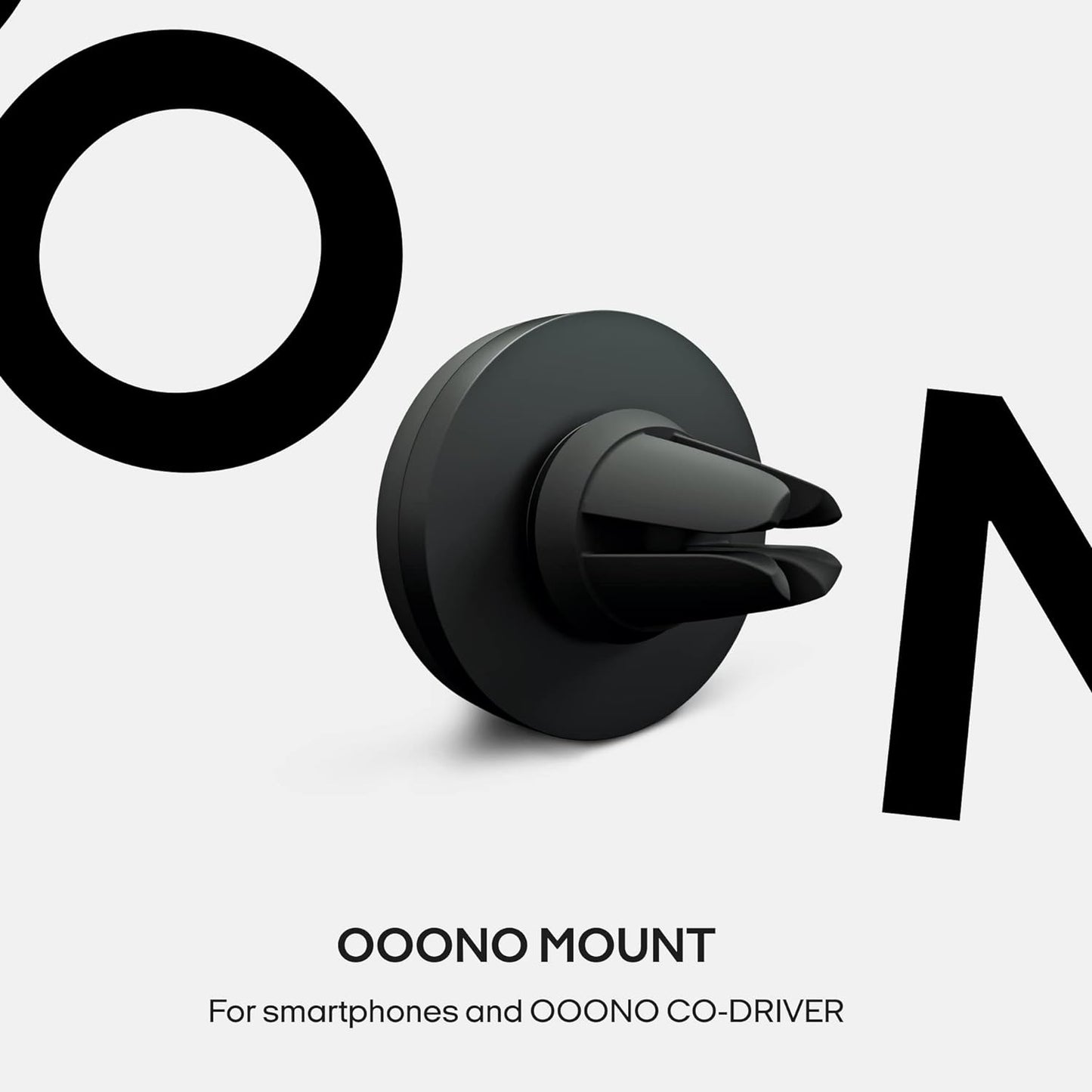ooono Mount für Co-Driver N°1 Schwarz