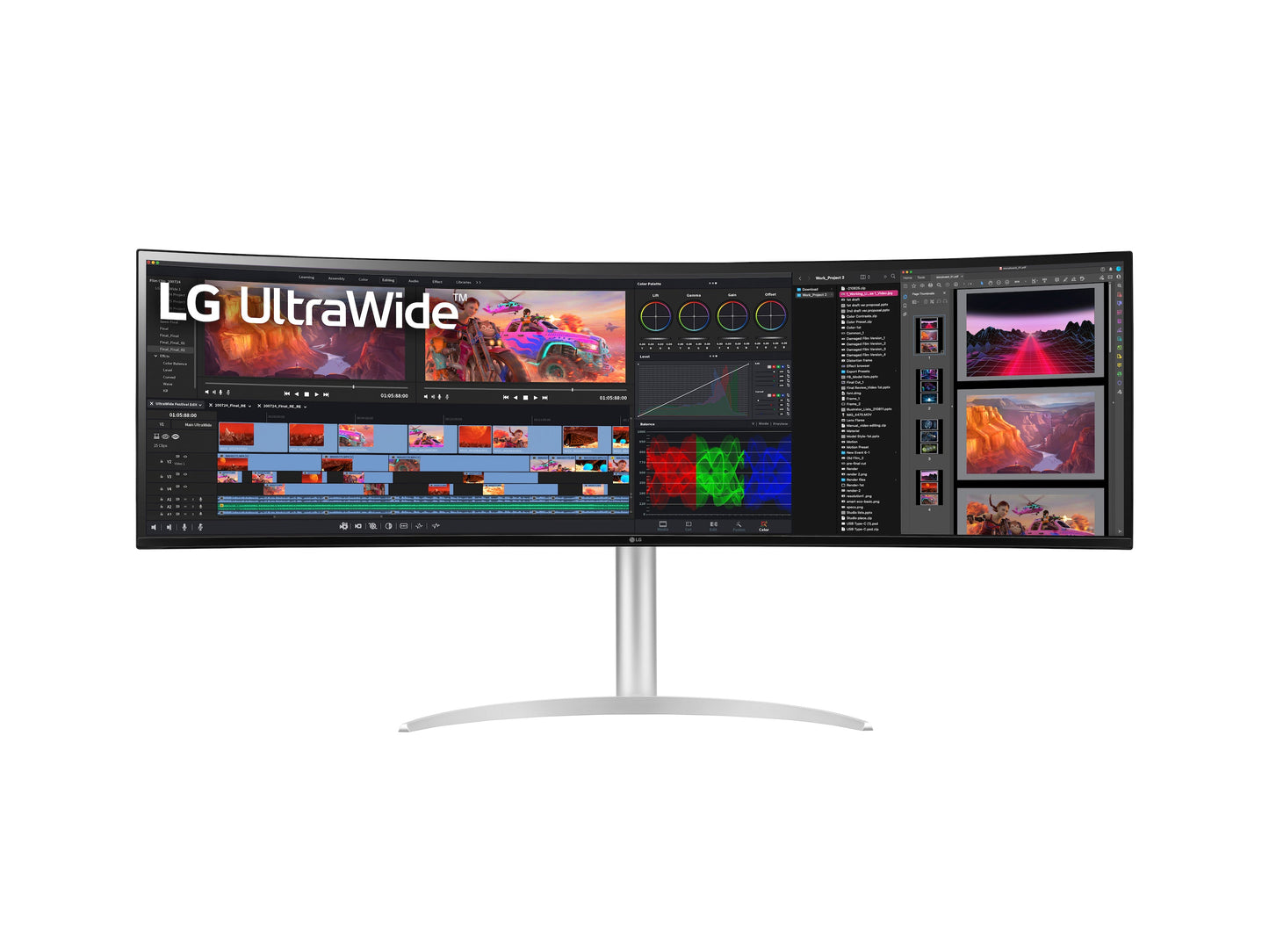 LG 49" Ultrawide Monitor 49WQ95C