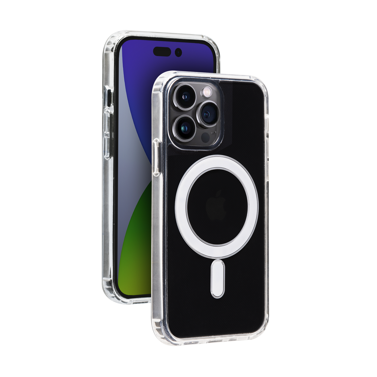 BIGBEN MagSafe Hybrid Cases transparent für iPhone 14 Pro