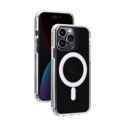 BIGBEN MagSafe Hybrid Cases transparent für iPhone 14 Pro Max