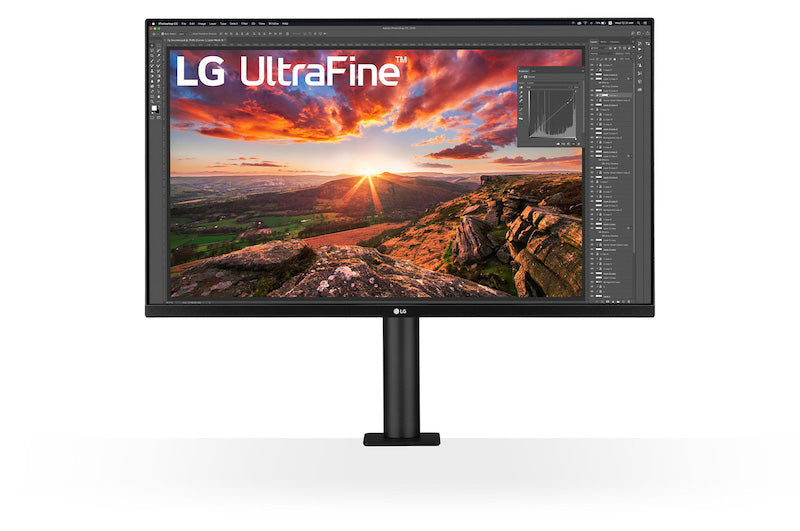 LG 32" UltraFine 4K Monitor 32UN880, schwarz