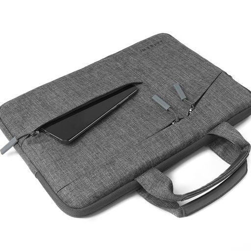 Satechi Water-Resistant Laptop Carrying Case + Pockets für 15" Grau