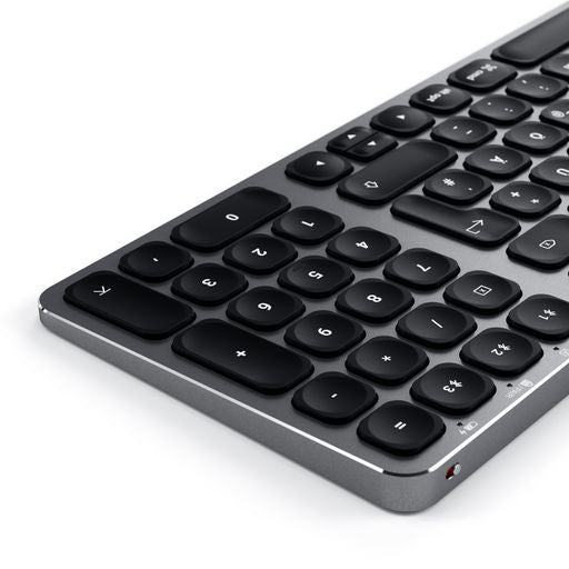 Satechi Aluminium BT Backlit Keyboard Slim - GER - Space Grey