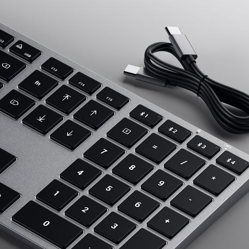 Satechi Slim X3 BT Backlit Keyboard - GER - Space Grey