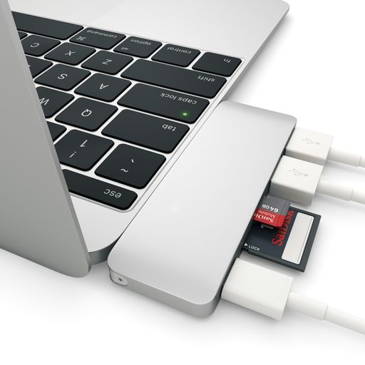 Satechi Type-C USB Passthrough Hub