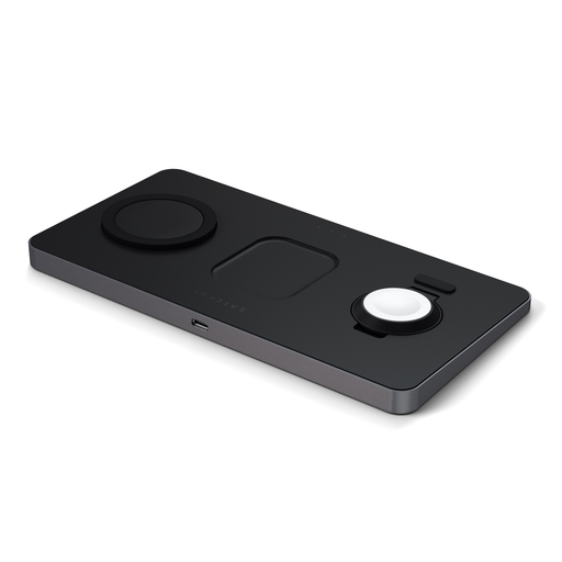 Satechi Trio Wireless ChargingPad Schwarz