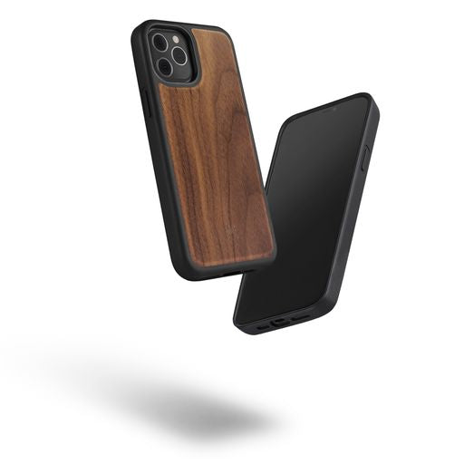 Woodcessories Bumper Wood Case walnut MagSafe für iPhone 12 / 12 Pro