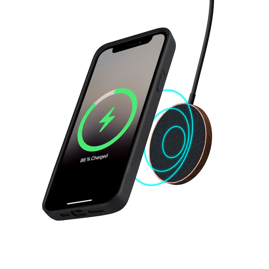 Woodcessories Bumper Wood Case walnut MagSafe für iPhone 13 Pro Max