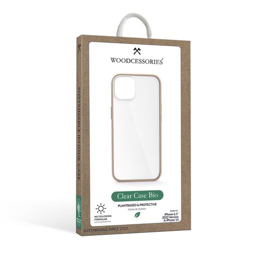 Woodcessories Clear Case für iPhone 14 Pro Max