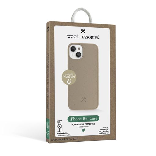 Woodcessories Bio Case Antimicrobial MagSafe für iPhone 14 Plus