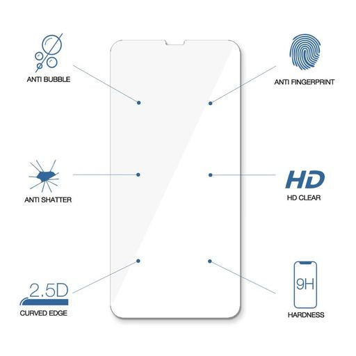 Woodcessories 2.5D Premium Glass für iPhone 12 / 12 Pro